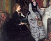 A Moment by the Fire - 简·佛雷德里克·彼得·Portielje